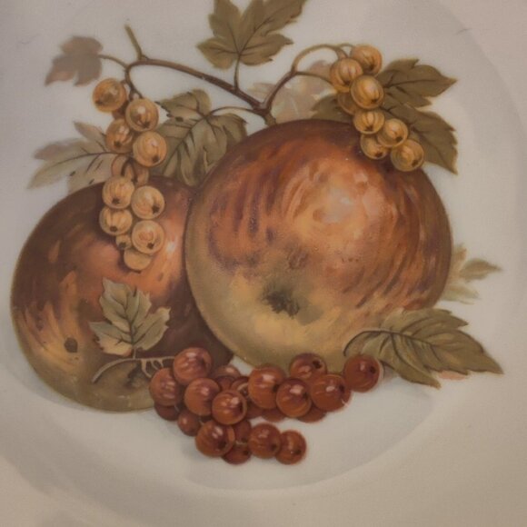 Harvest Plates 8" by Bareuther of Germany.Traditional Bavarian Vintage Serveware - Picture 3 of 7